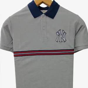 Desenli Polo Yaka T-Shirt
