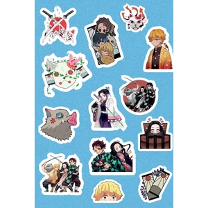 Anime Marketi Iblis Keser Sticker Seti (13 Adet)