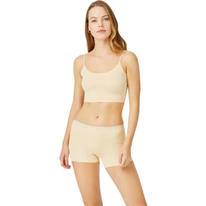 Ten Basic Lazer Kesim Dikişsiz Kadın Boxer Külot