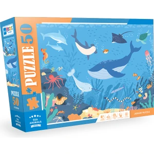 Blue Focus 50 Parça - Sea Anımals (Deniz Hayvanları)