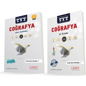 Limit Yayınları TYT Coğrafya Soru Bankası ve Coğrafya El Kitabı 2 Kitap Set