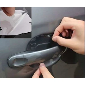 Alifa Toptan Araba Kapı Kolu Koruyucu Film (4lü Set)