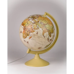 Işıklı Antik Küre 26Cm