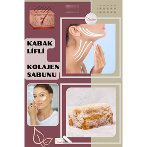 Kabak Lifli &Hyaluronik Asit  Sabunu I Collagen Hyaluronic Acid Soap I
