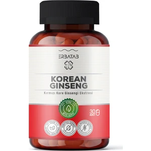 Kırmızı Kore Ginsengi Ekstresi Korean Ginseng 30 Kapsül