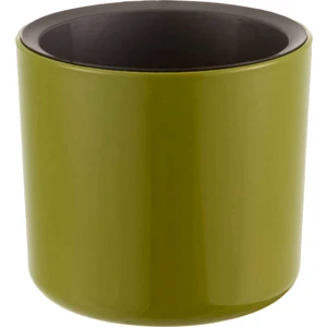Mimoza 7cm Yeşil 0,2 Litre Mini Boy Kaktüs Sukulent Saksısı Süzgeçli Minik Parlak Saksı 7 cm