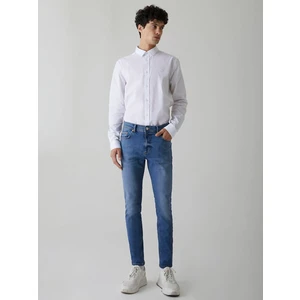 Erkek Jumy Normal Bel Dar Paça Super Skınny Jean Pantolon
