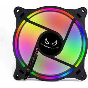 FN110 Rainbow Gökkuşağı Aydınlatmalı 120MM Bilgisayar Kasa Fanı