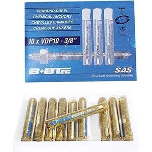 B+B Tec Vdp Normal Tip Kimyasal Dübel 12 x 95 10 Adet
