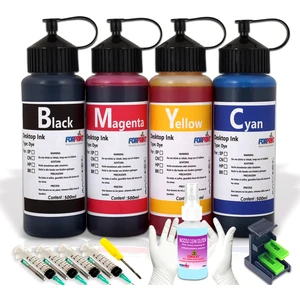 Canon Pıxma MG2455, MG2550 Yazıcı Uyumlu Forprint Dolum Seti 4X500ML