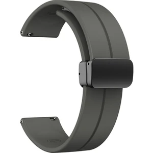 Case 4u C1 Kordon Silikon Mıknatıslı Ayarlanabilir HS19 Gri Koyu