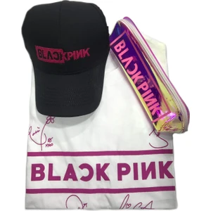 GC GÖKHAN CLUB Blackpink Owersize T-Shirt Şapka Kalemlik Kombin