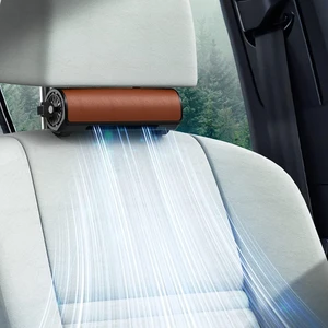 Araba Koltuğu Soğutma Fanı USB Powered ve 3 Hız Güçlü Soğutma Hava Fanı Ayarlanabilir Kayış Suv Rv Araçlar (Yurt Dışından)