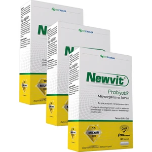 Newdrog Newvit Probiyotik Kapsül 3 Adet