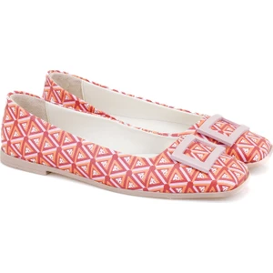 Maggie Kırmızı Kadın Monogram Babet