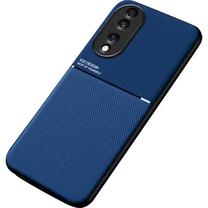 Honor 70 5g Için Cep Telefonu Kılıfı, Damla Koşullu Çizgiler Basılı Pu Deri+Tpu Hibrit Kabuk Dahili Metal Sayfalı (Yurt Dışından)
