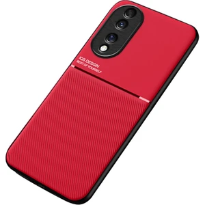 Honor 70 5g Için Cep Telefonu Kılıfı, Damla Koşullu Çizgiler Basılı Pu Deri+Tpu Hibrit Kabuk Dahili Metal Sayfalı (Yurt Dışından)