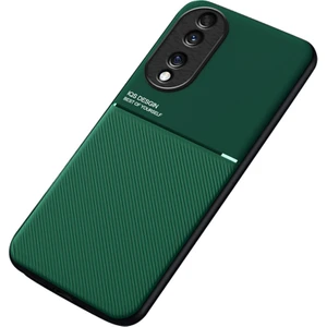 Honor 70 5g Için Cep Telefonu Kılıfı, Damla Koşullu Çizgiler Basılı Pu Deri+Tpu Hibrit Kabuk Dahili Metal Sayfalı (Yurt Dışından)