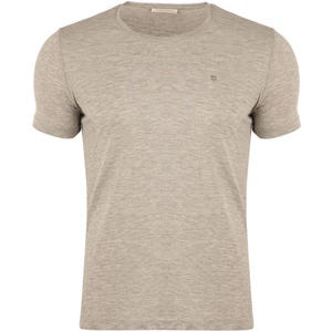 Tony Montana Büyük Beden %100 Pamuk Bisiklet Yaka Kısa Kollu Basic Penye T-Shirt-PE36102TY22