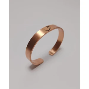 Elden Eve Bakır Vav Harfli Bakır Bileklik