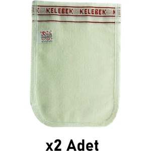 Kalın Beyaz Banyo Hamam Kesesi 2 Adet