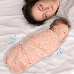 Sevi Bebe Yeni Sezon 0-3 Ay Desenli %100 Pamuklu Interlok Bebe Kundak - Mommyslab Mağaza