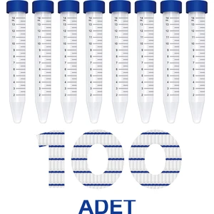 Falkon Tüpü 15 ml / Santrifüj Tüpü - Dibi Konik - 100 Adet