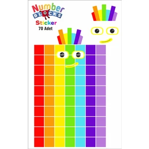 Number Blocks Matematik Eğitici Birim Küp Snapcubes 70 Adet