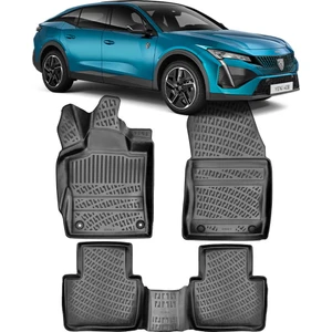 Peugeot 408 3D Havuzlu Paspas 2023-SONRASI