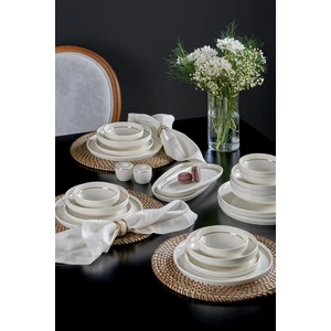 N3455 Velvet Gold 28 Parça Yaldızlı Porselen Yemek Takımı
