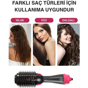 2 In 1 One Step Kurutmalı Saç Düzleştirici