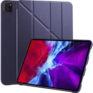 PLZ Shop Apple iPad Pro 11 Inç 2020 Için Deri Kılıf Koyu Mavi (Yurt Dışından)