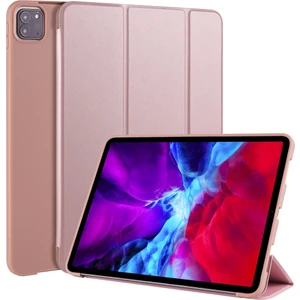 PLZ Shop Apple iPad Pro 11 Inç 2020 Için Deri Kılıf Altın Gül (Yurt Dışından)