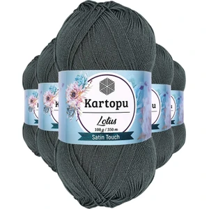 5 Adet Lotus Bikini Büstiyer Bluz Örgü Ipi  K944 Füme