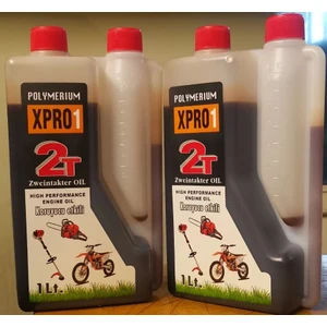 Lubco 2t 2 Zamanlı Kırmızı Yağ Ölçekli 1 L x 2
