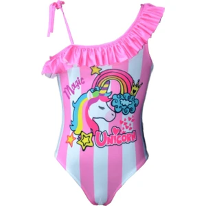 Rs Ramuni Kız Çocuk Mayo Gökkuşağı Unicorn