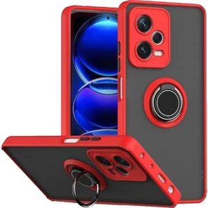 Xiaomi Poco X5 5g Kılıf Montreal Yüzüklü Standlı + Ekran Koruyucu