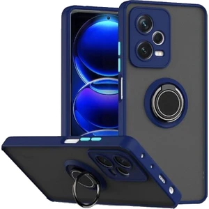 Xiaomi Poco X5 5g Kılıf Montreal Yüzüklü Standlı + Ekran Koruyucu