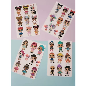 EyER Shoping Lol Bebek Etiket Sticker Set