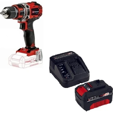 Einhell Tp-Cd 18/50 Li Bl - Solo, Akülü Vidalama +  18V 4,0 Ah Pxc Starter Kit (Başlangıç