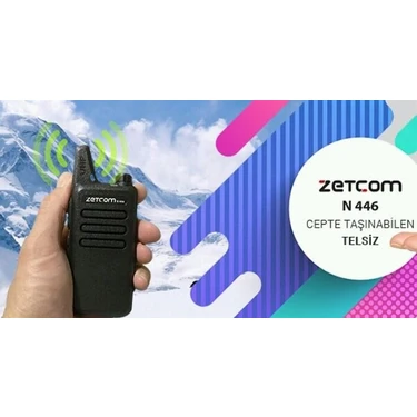 Zetcom N446 V1 PMR Lisanssız El Telsizi Fiyatı - Taksit Seçenekleri