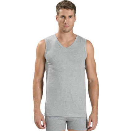 Erkek V Yaka Sıfır Kol Pamuklu Fanila Atlet 115 - 6 Adet