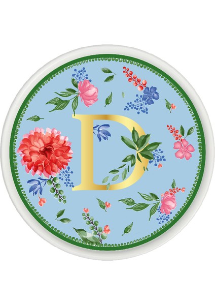 Initials Collection Mini Tabak - D