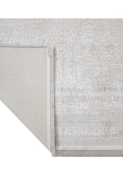 Berdine Krem Modern Makine Oda Salon Halısı