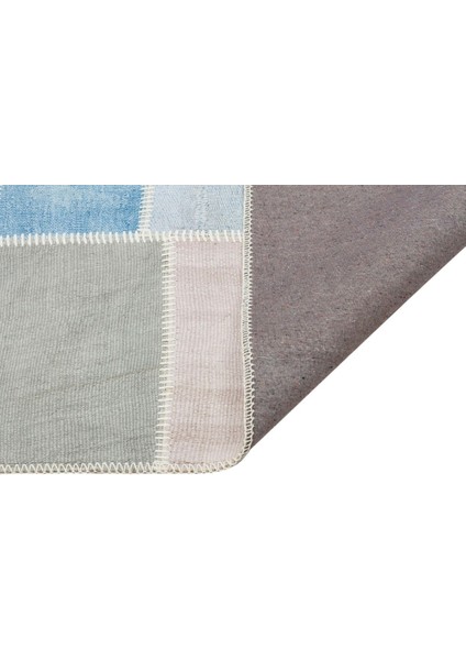 Patchwork Bej Patchwork Yün ve Pamuk El Dokuma Oda Salon Halısı fiyatları
