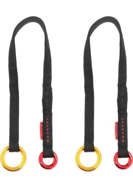 2pcs Arborist Sürtünme Tasarrufu Hafif Kamp Yürüyüş Kampı Cambium Saver Black 90CM Siyah 120CM (Yurt Dışından)