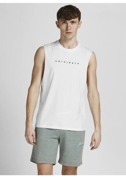 Jorcopenhagen Sleeveless Tee Ln Beyaz Erkek T-Shirt 12210016-Brigh