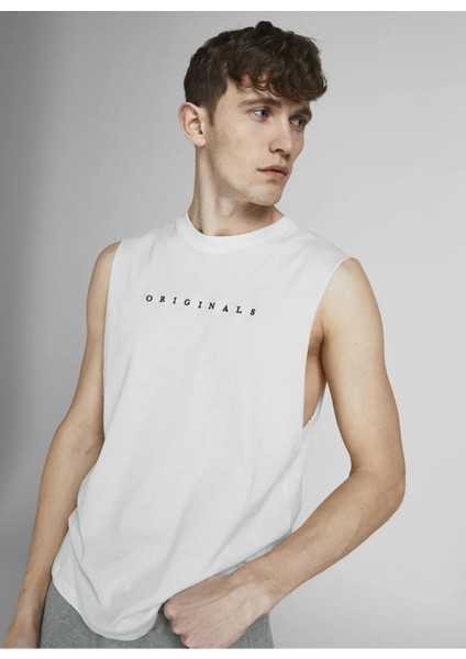 Jorcopenhagen Sleeveless Tee Ln Beyaz Erkek T-Shirt 12210016-Brigh