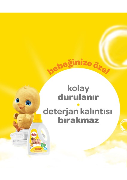 Deterjan + Yumuşatıcı Bahar Ninnisi 1500 ml x 2 Adet