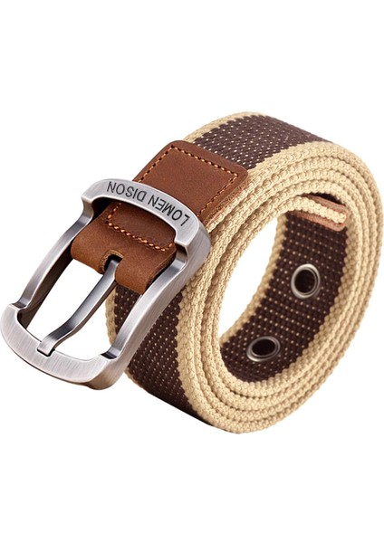 Canvas Kemer Eğitim Kemer Kumaş Spor Pantolonları Için Dokuma Bel Bandı Gençlik Haki 110CM (Yurt Dışından) modelleri